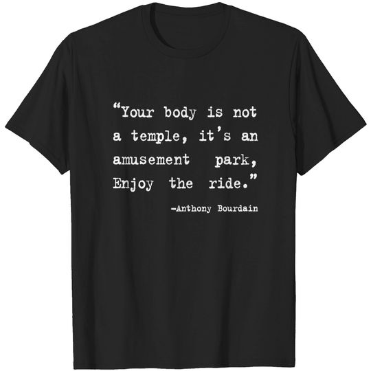 Discover Anthony Bourdain T-shirt