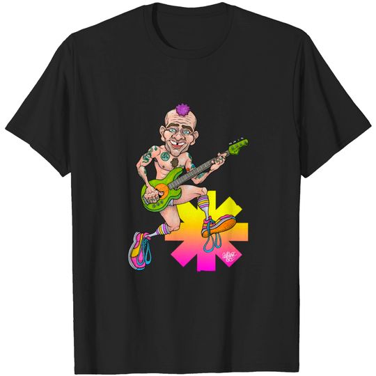 Discover Flea - Red Hot Chilli Peppers - T-Shirt