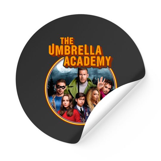Discover Academy Umbrella - Umbrella Academy - Stickers