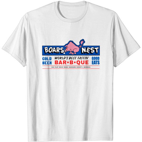 Discover Boars Nest Hazzard County - Boars Nest - T-Shirt