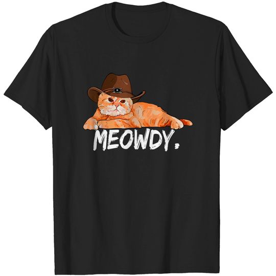 Discover Kitten Lovers Gift Meowdy Texas Cat T-Shirt