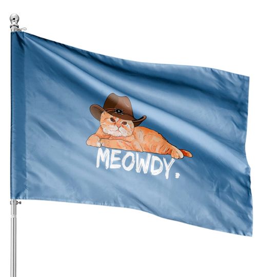 Discover Kitten Lovers Gift Meowdy Texas Cat House Flags