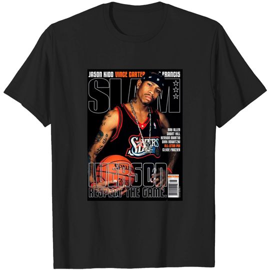 Discover Allen Iverson Slam Shirt