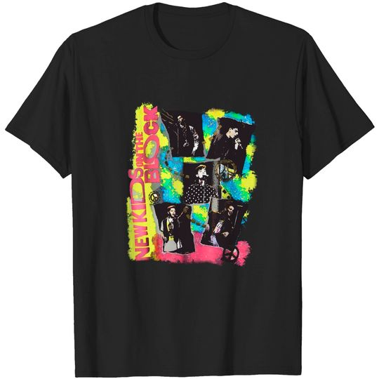 Discover Vintage NKOTB Pink T-Shirt - Concert Design