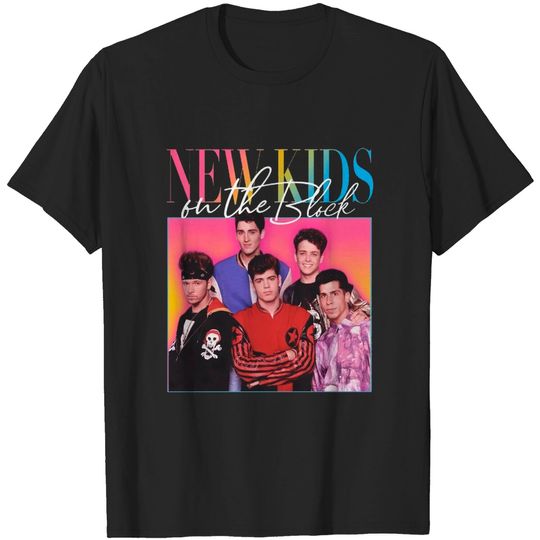 Discover Vintage NKOTB Pink T-Shirt - Concert Design