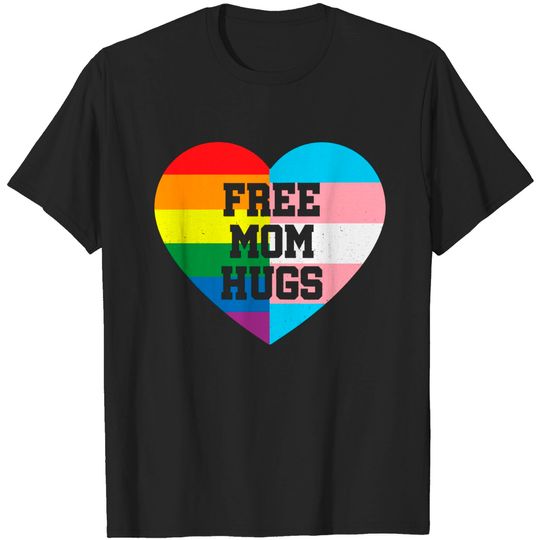 Discover Free Mom Hugs LGBT Mom Shirt - Proud Mom Design