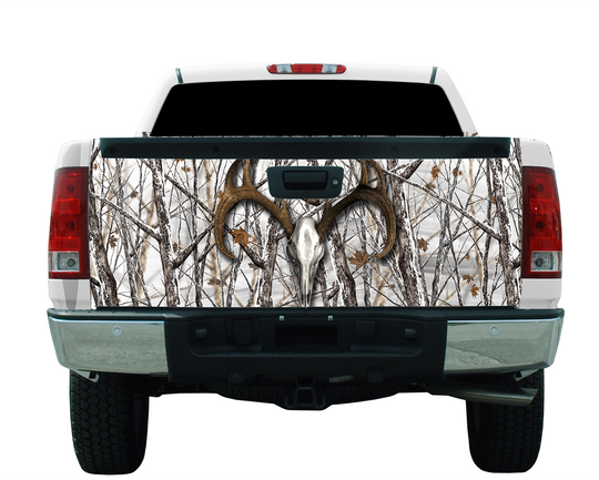 Discover Deer Truck Tailgate Decal Sticker Wrap