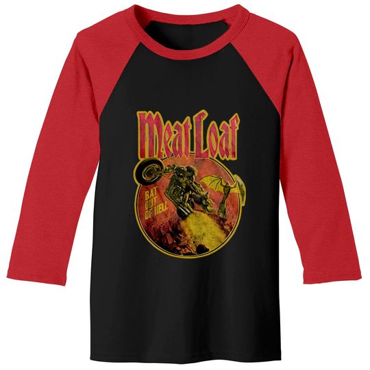 Discover VINTAGE MEATLOAF BAT OUT OF HELL - Meatloaf - Baseball Tees
