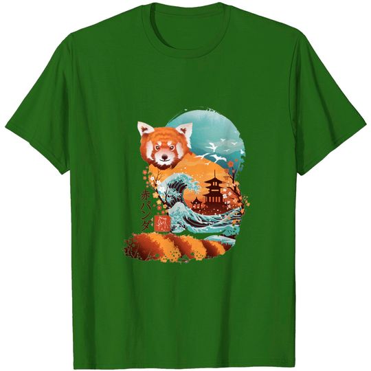 Discover Ukiyo e Red Panda - Red Panda - T-Shirt