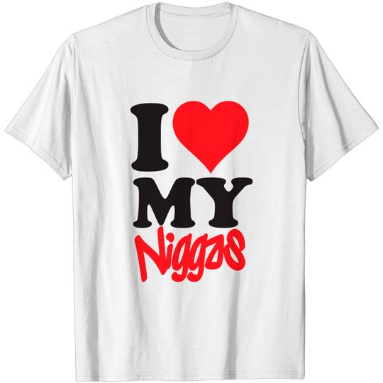 Discover I Love My Niggas T-shirt