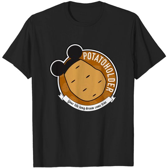 Discover Potato Holder - Potatoland - T-Shirt