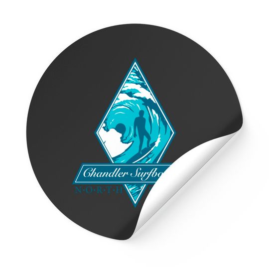 Discover Chandler Surfboards - North Shore - Stickers