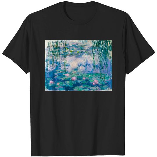 Discover Monet Water Lilies - Monet - T-Shirt
