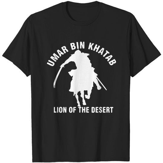 Discover UMAR BIN KHATAB LION OF THE DESERT T-shirt