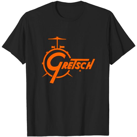 Discover Koszulka z logo GRETSCH DRUM
