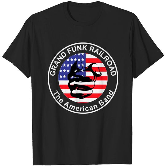Discover New GRAND FUNK RAILROAD LOGO TOUR T-shirt