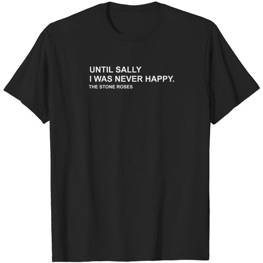 Discover The Stone_Roses Sally cinnamon Band T-shirt