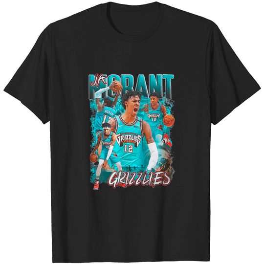 Discover Ja Morant T-Shirt | Memphis Grizzlies Bootleg Graphic T Shirt