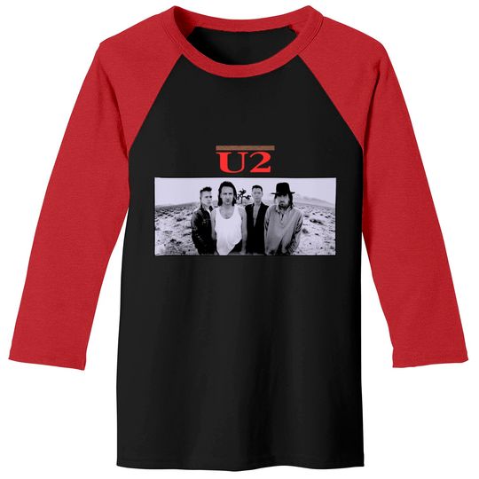 Discover 1987 U2 The Joshua Tree Tour Vintage Band Baseball Tees