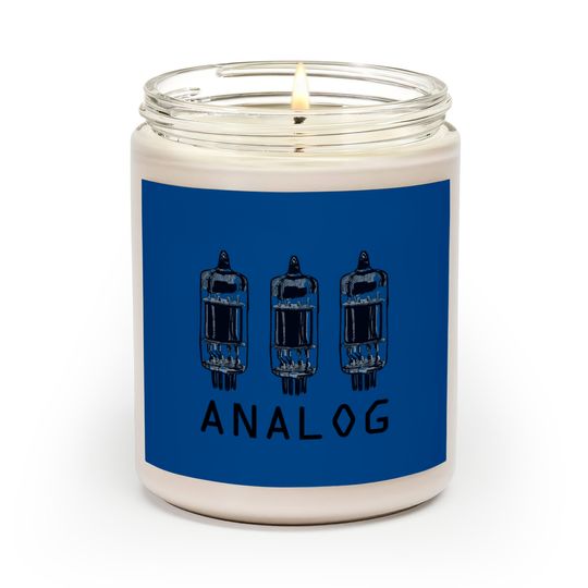 Discover Vacuum Tube Scented candle Vintage Analog Amplifier, Guita Scented Candles