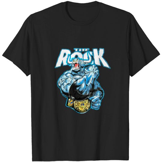 Discover The Rock vintage WWF shirt 90s VINTAGEREPRINT