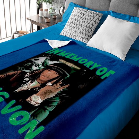 Discover King Von Baby Blankets