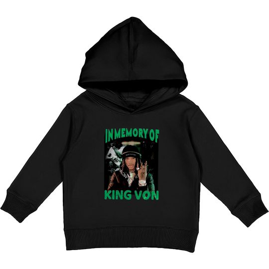 Discover King Von Kids Pullover Hoodies