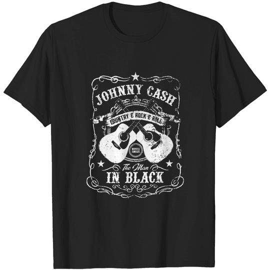 Discover Johnny Cash Unisex Tee: The Man in Black