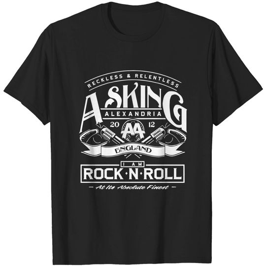 Discover Asking Alexandria Unisex Tee: Rock N' Roll