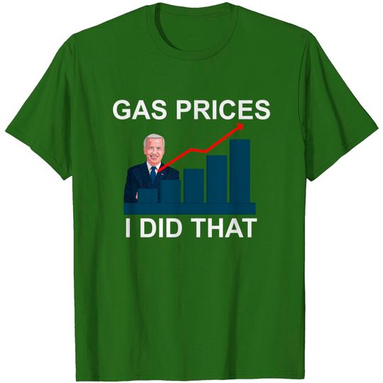 Discover Funny Joe Biden Gas Prices T-Shirt
