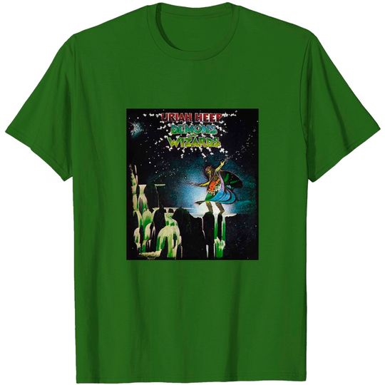 Discover Uriah Heep Unisex T-shirt: Demons And Wizards