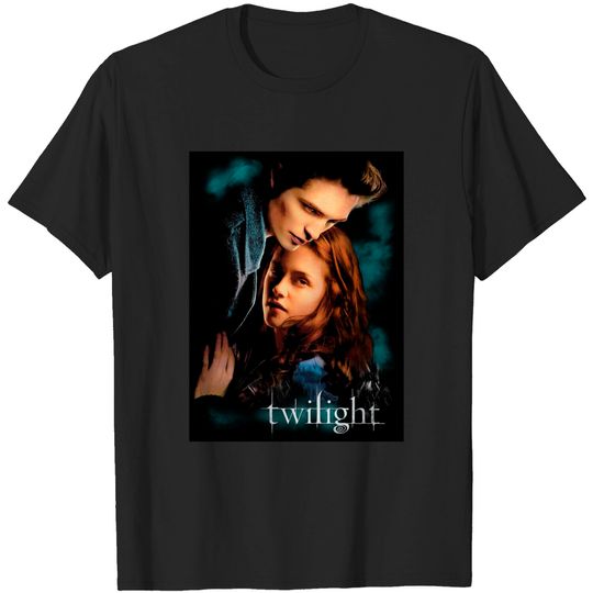 Discover Vintage Twilight Saga Movie T-shirt, Film Series T-shirt, Edward Cullen And Bella Swan T-shirt