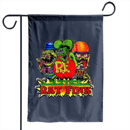 Discover Rat Fink Hoodie Classic Garden Flags