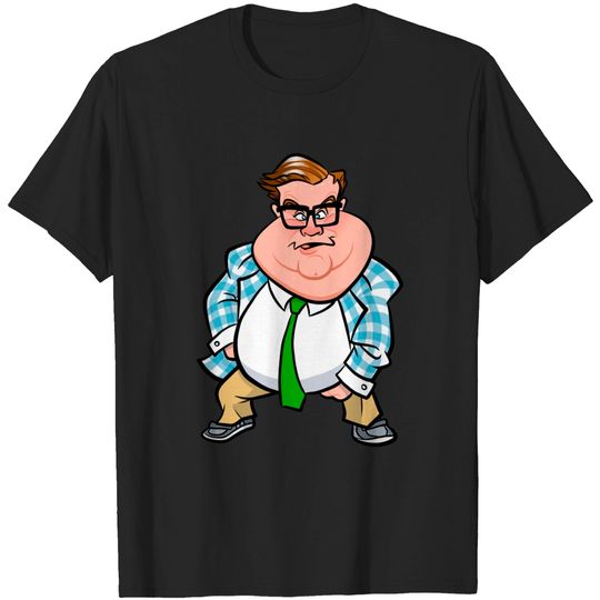 Discover Motivational Speaker - Chris Farley - T-Shirt