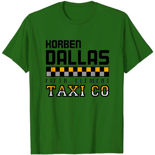 Discover Korben Dallas Taxi Co - The Fifth Element - T-Shirt