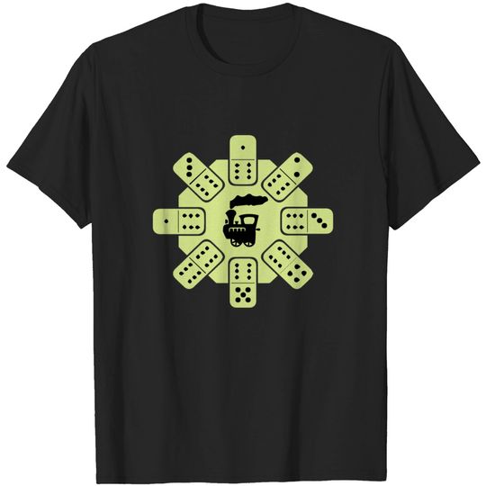 Discover Mexican Train Choo Choo Mexican Dominoes T-shirt