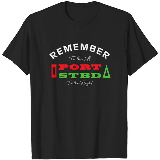 Discover PORT STARBOARD T-shirt