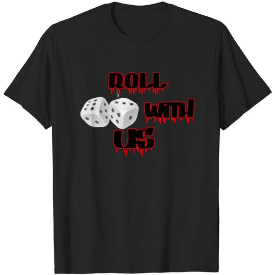 Discover Roll with US Vegas Dice Shirt, Casino Bonus T-shirt