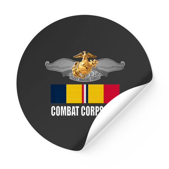 Discover Veteran Gift-8404 Combat Corpsman Eagle Globe Anch Stickers