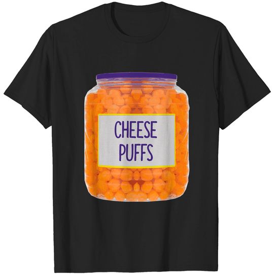 Discover A Jar of Mouthwatering Favorite Snack Cheese Puff T-shirt