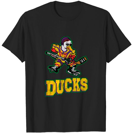 Discover Classic Mighty Ducks Logo - Mighty Ducks - T-Shirt