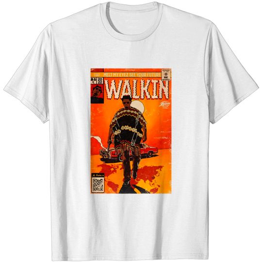 Discover Denzel Curry - Walkin - Unisex Jersey Short Sleeve Tee
