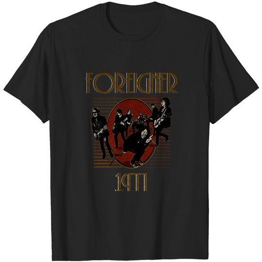 Discover Foreigner Men's Est. 1977 T-Shirt