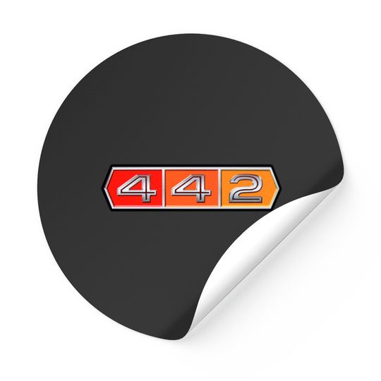 Discover Olds Cutlass 442 Logo - Olds 442 - Stickers