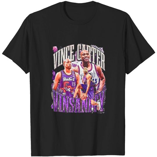 Discover Vince Carter Shirt, Toronto Raptors Unisex Tshirt Print Art T-Shirt Tee