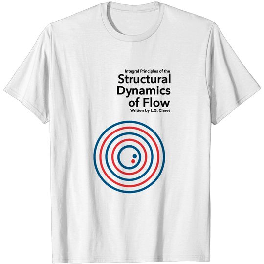 Discover Structural Dynamics of Flow book cover T-shirt