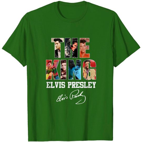 Discover The King Elvis Presley Signatures T-Shirt