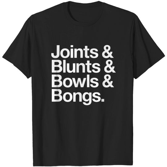 Discover Joints Blunts Bowls Bongs Tank Top Unisex Stoner T T-shirt