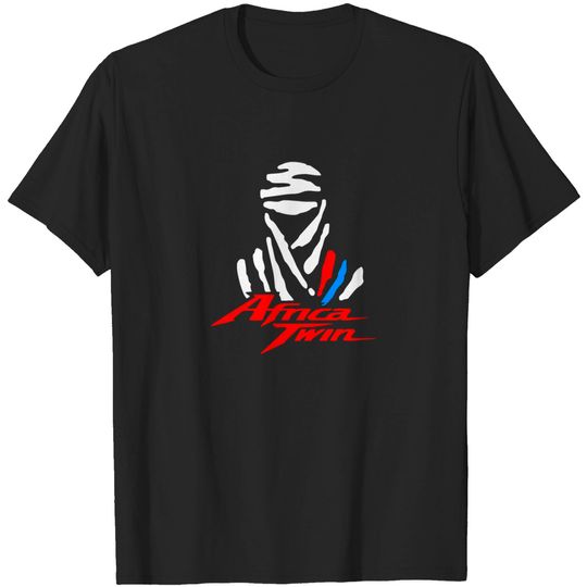Discover Africa Twin Dakar Logo 2 T-shirt