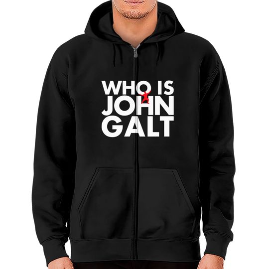 Discover who is john galt Zip Hoodies